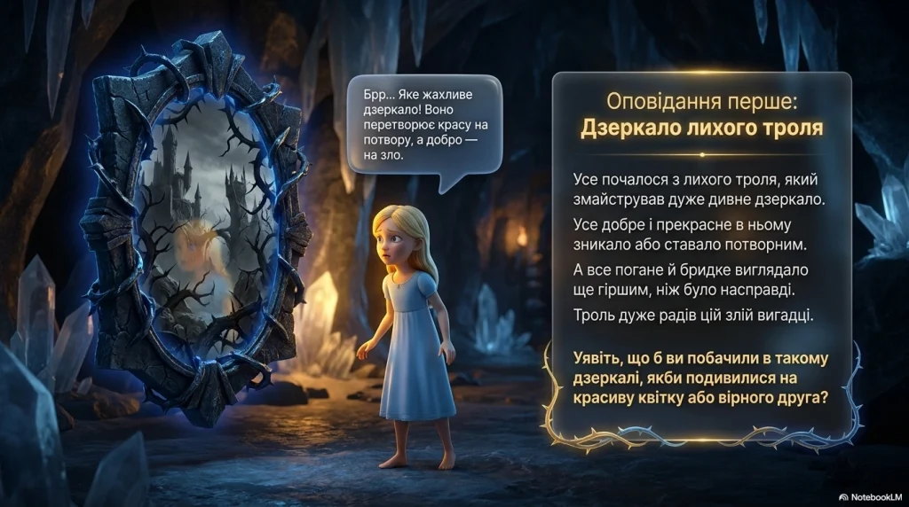 «Снігова Королева» Андерсена — чарівний світ казки, 5 клас НУШ