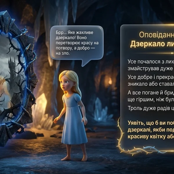 «Снігова Королева» Андерсена — чарівний світ казки, 5 клас НУШ
