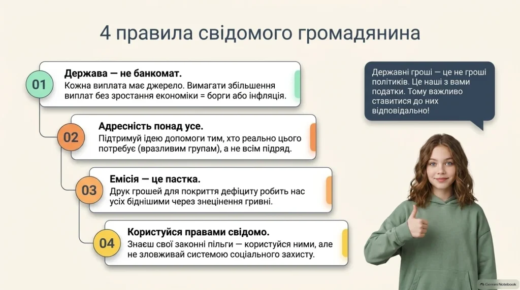 Державна допомога населенню — бюджетні кошти