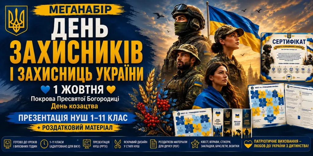 День захисників і захисниць України 1 жовтня - презентація