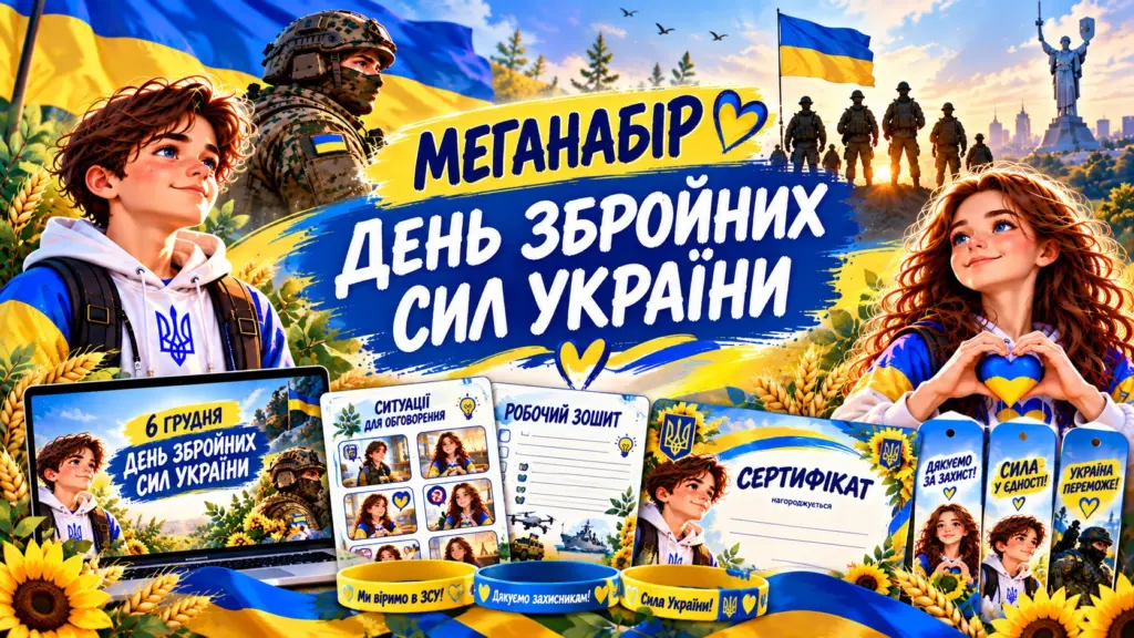 Презентація до Дня Збройних Сил України — презентація та матеріали для виховної години