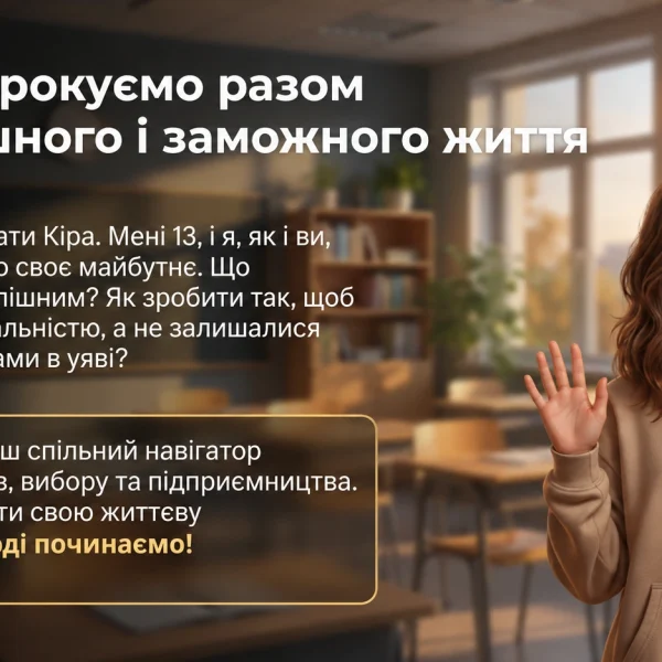 Вступ до теми «Крокуємо разом до успішного і заможного життя»