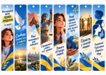 Міжнародний день прав людини — закладки для книг із тематичними написами
