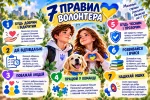 7 правил волонтера до Міжнародного дня волонтера 5 грудня