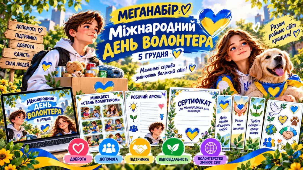 Міжнародний день волонтера — презентація та виховна година