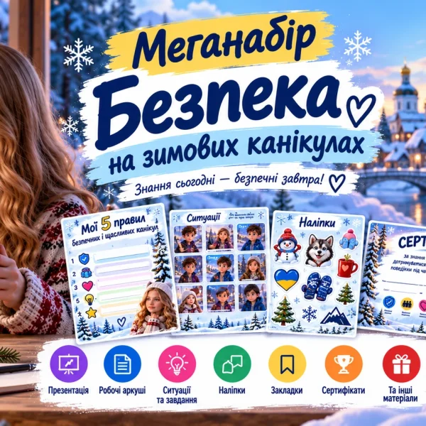 Меганабір «Безпека на зимових канікулах»