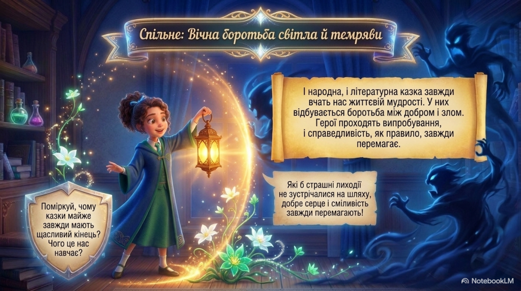 Народна казка — основні ознаки та особливості