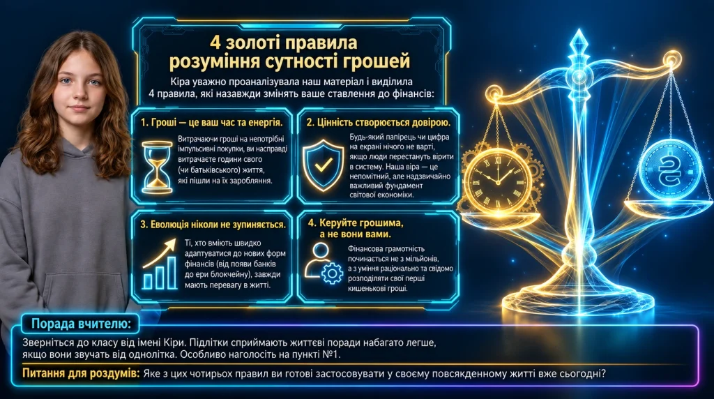 4 золоті правила розуміння сутності грошей та фінансової грамотності