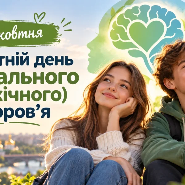 Всесвітній день ментального та психічного здоров’я — презентація 10 жовтня