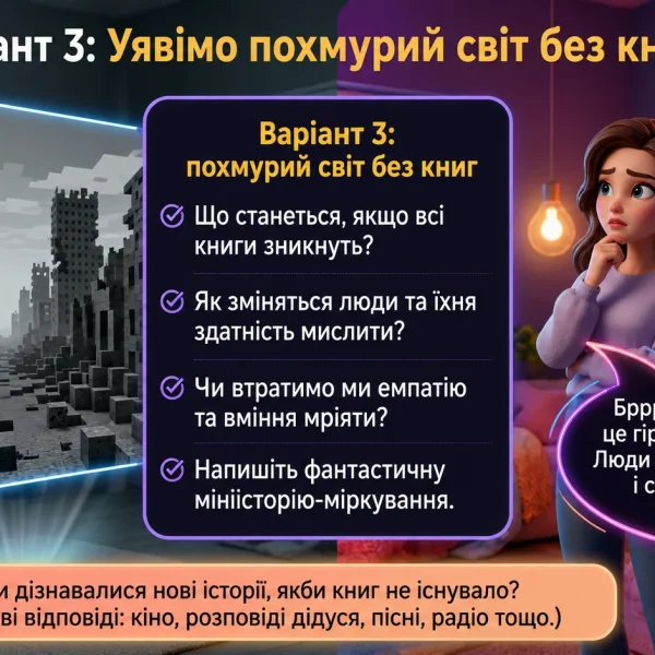 Види читання в цифрову епоху. Паперові та електронні книги. Створення медіатексту — Презентація (5 клас, НУШ)
