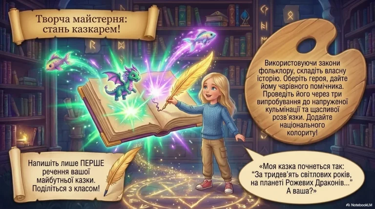 Презентація «З чого усе починалось: фольклор, казки народів світу та їх різновиди»