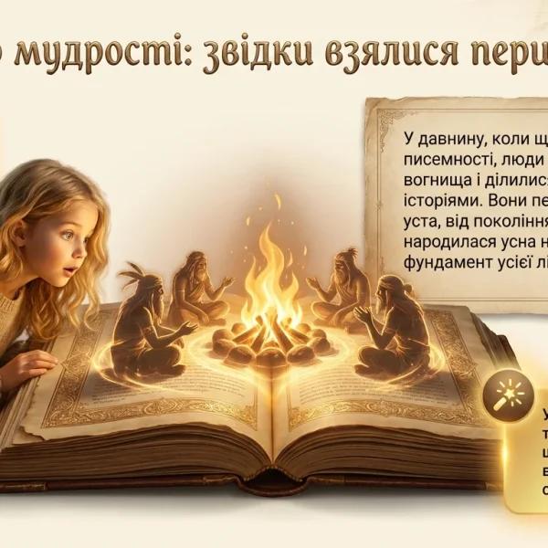 Фольклор як усна народна творчість