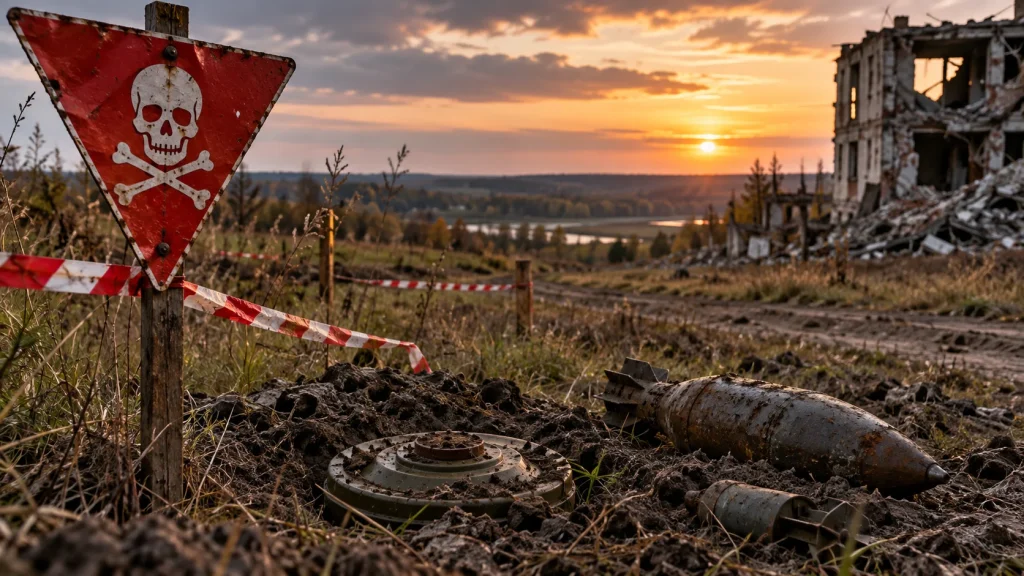 Загрози від вибухонебезпечних предметів в Україні