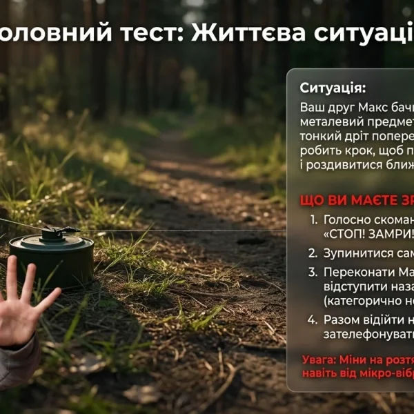 Презентація: Загрози від вибухонебезпечних предметів. Замінованість території України. Вибухонебезпечні предмети - 7 клас НУШ - Зображення 1