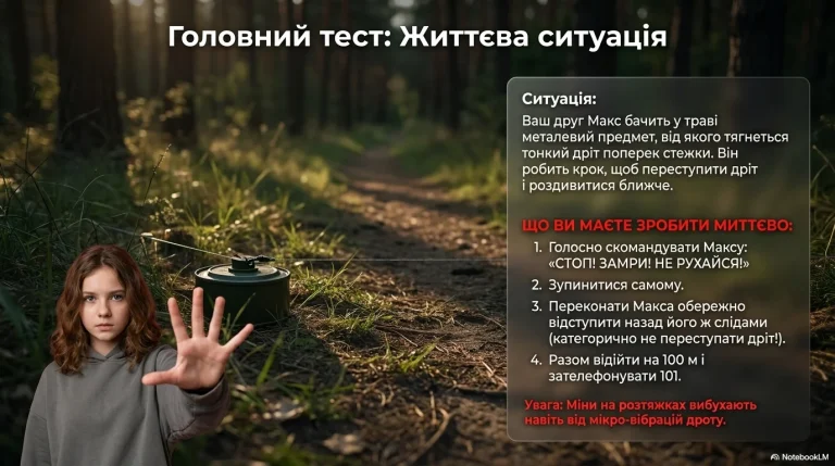 Заміновані території та мінна небезпека