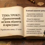 Презентація "Граматичний зв'язок підмета та присудка"