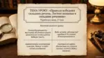 Слайд презентації з темою уроку про правила побудови складних речень та логічні помилки в них для 11 класу.