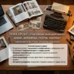Презентація "Письмове повідомлення: допис, коментар, стаття, замітка"