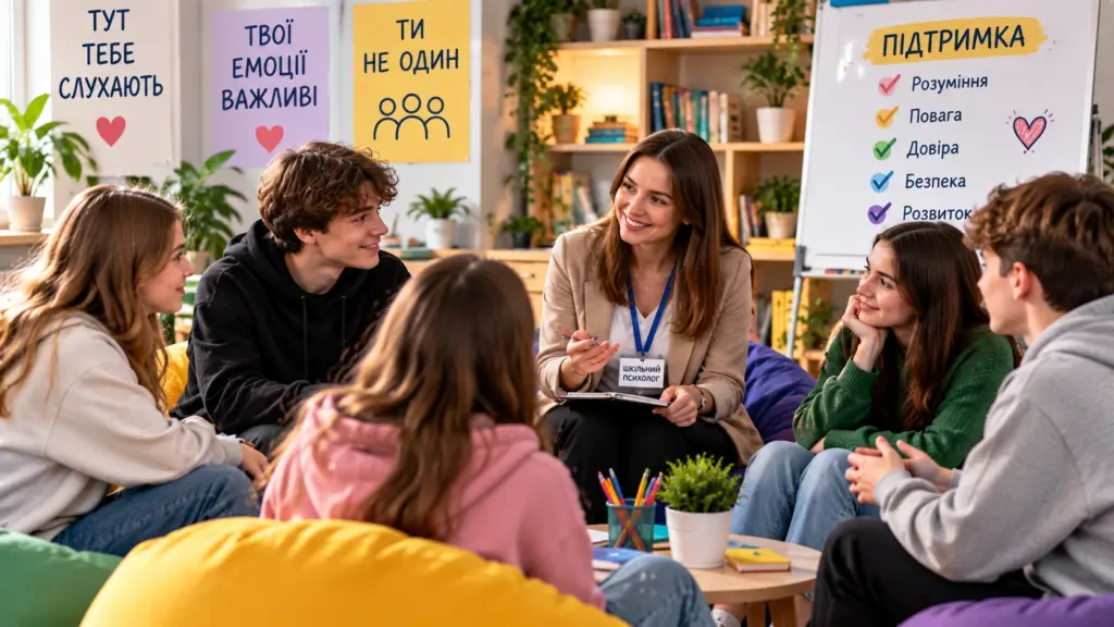 Робота шкільного психолога з підлітками