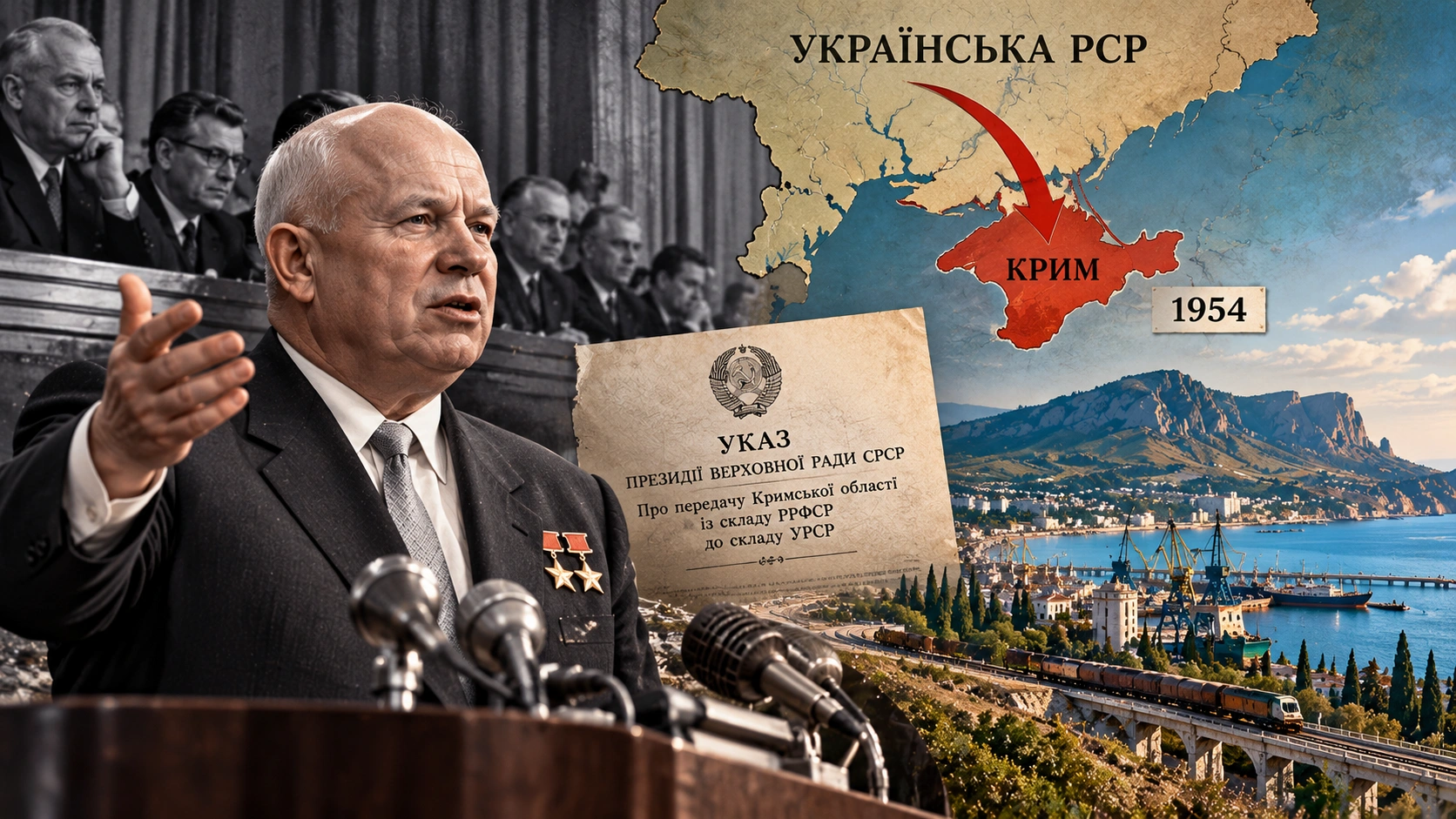 Роль Микити Хрущова в історичному рішенні