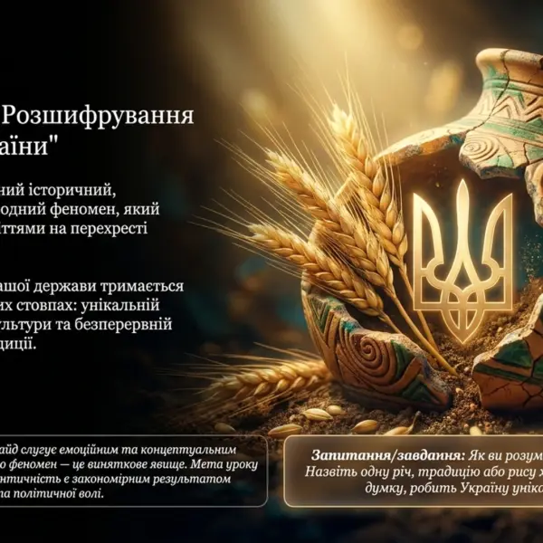 Україна як природний, культурний, політичний феномен
